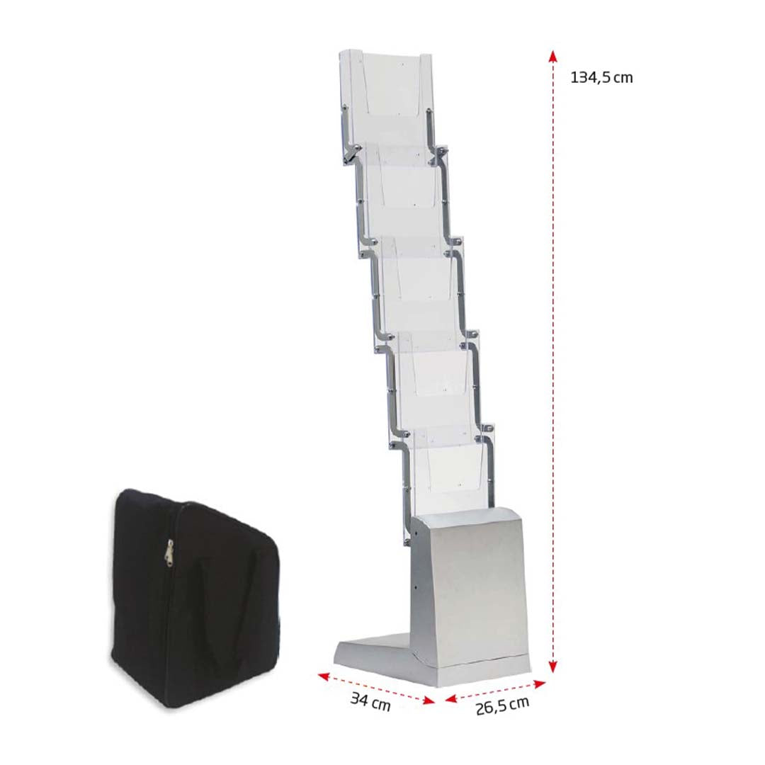 Mobiler Prospektständer faltbar