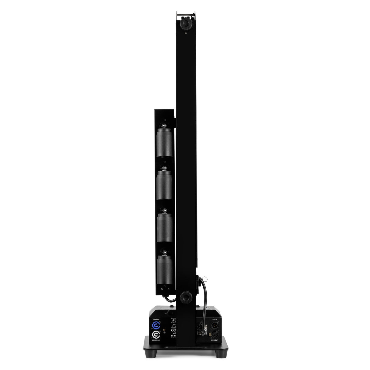 Mobiler Akku-Lichtmast mit LED-Spots