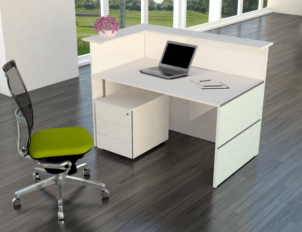 Empfangstheke Praxis (einseitig offen)