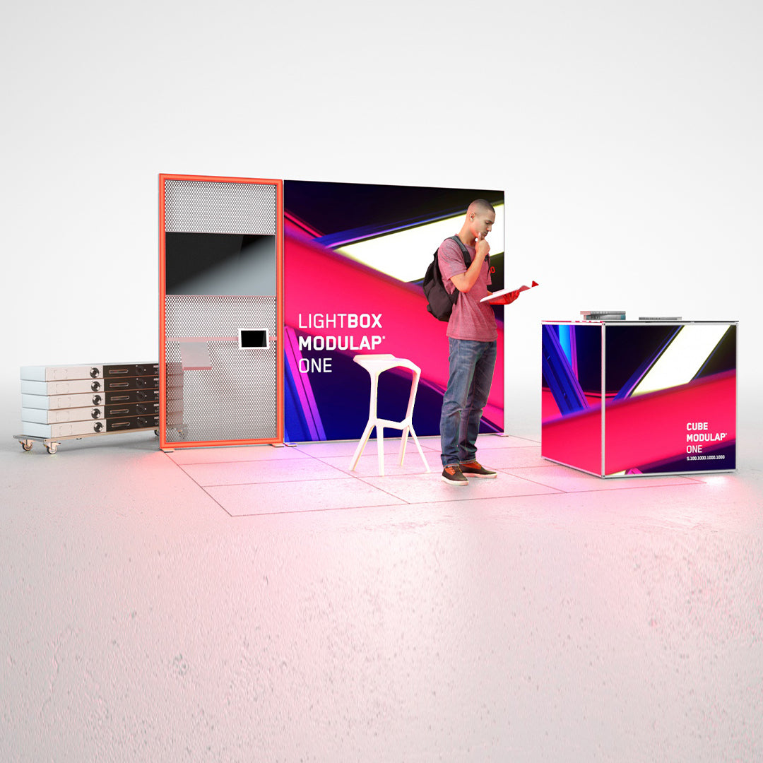 Modulap ONE LED Infostand Set X-08