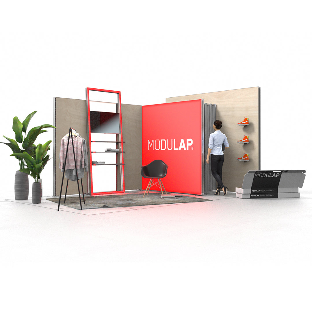 Modulap ONE LED Messestand Set H-09