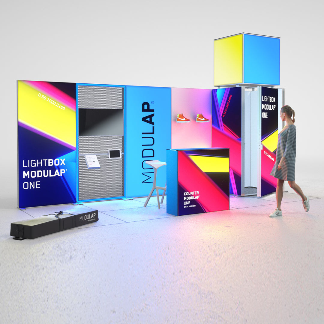 Modulap ONE LED Messestand Set X-05