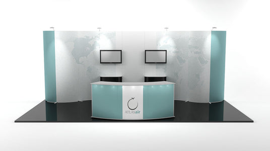 Modularer Messestand 6x3