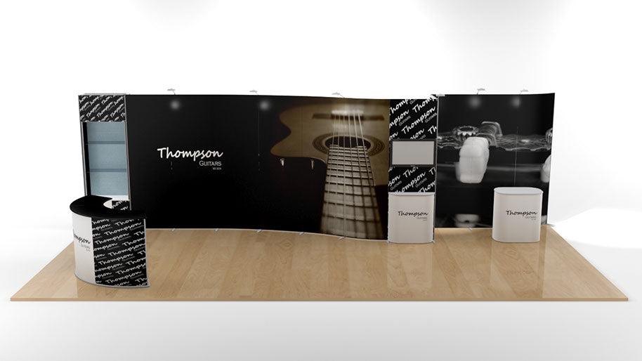 Modularer Messestand 8x4