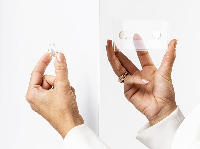 Prospekthalter magnetisch für RollUp Displays