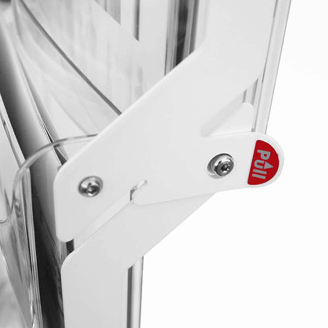 Prospektständer "Real Bianco3" (3x DIN A4,weiß)