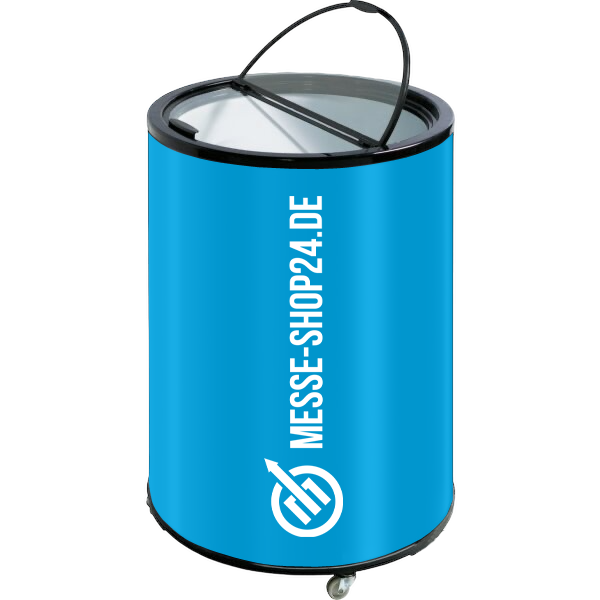 Runder Werbekühlschrank mit Druck (87 Liter)