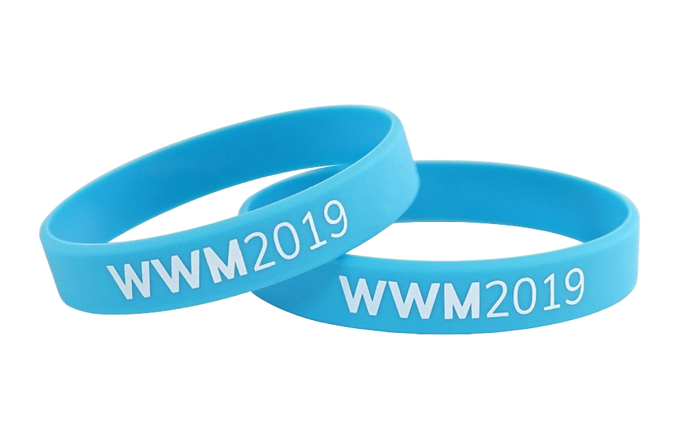Silikon-Armbänder bedruckt