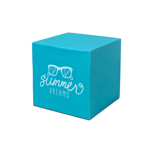 Sitzwürfel mit Druck (nachhaltig)