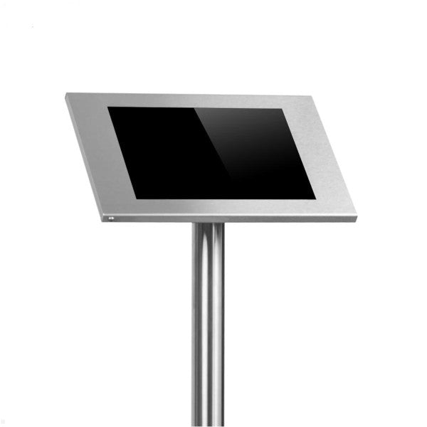 iPad Ständer mit Diebstahlschutz mit Werbeschild inkl. Digitaldruck