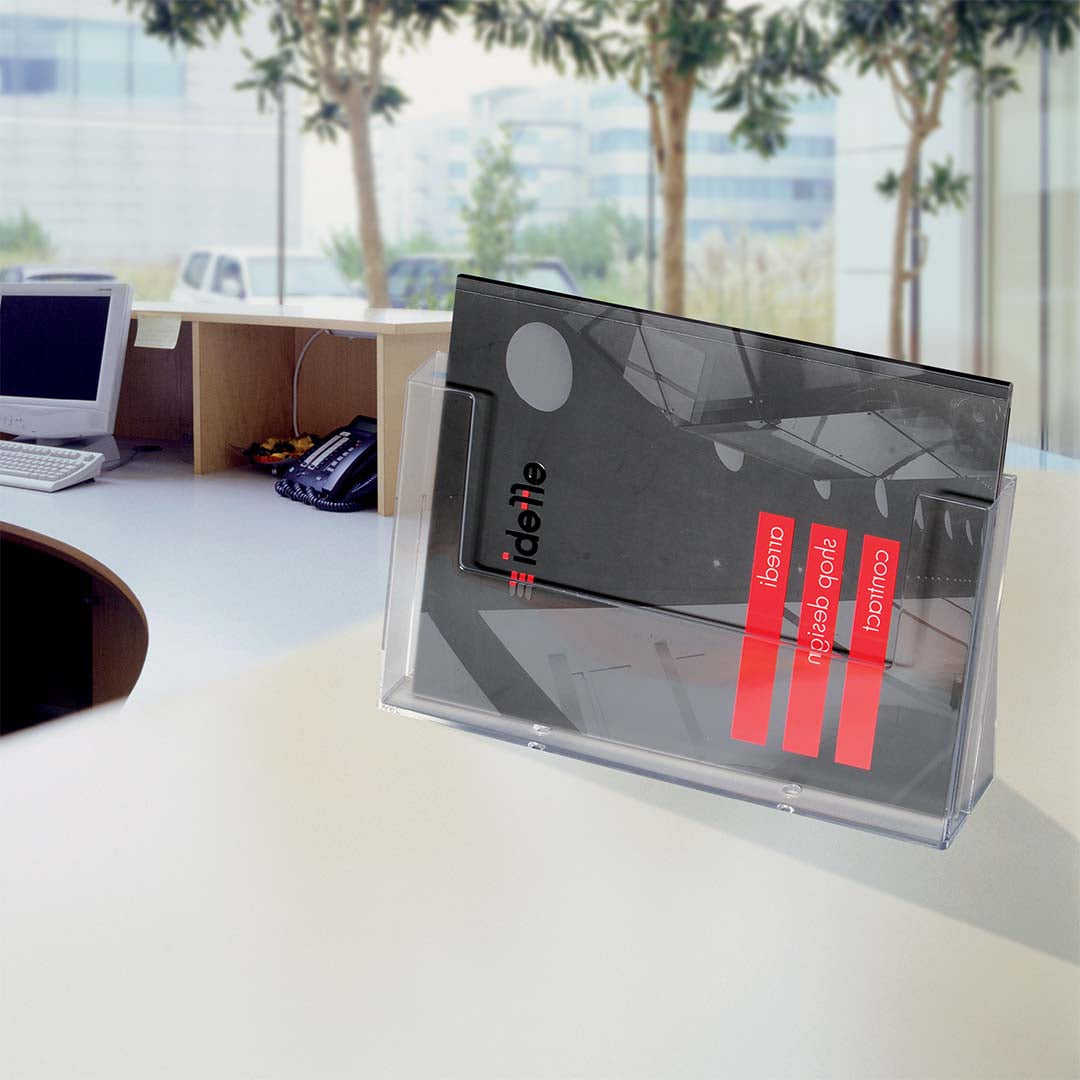 Tischaufsteller DIN A4 quer