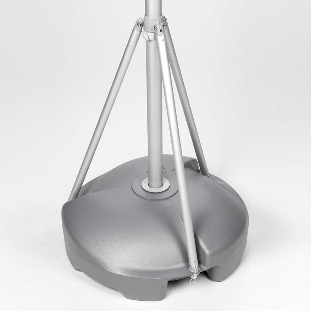 TriPole Fahnenmast mit Werbefahne (mobil)