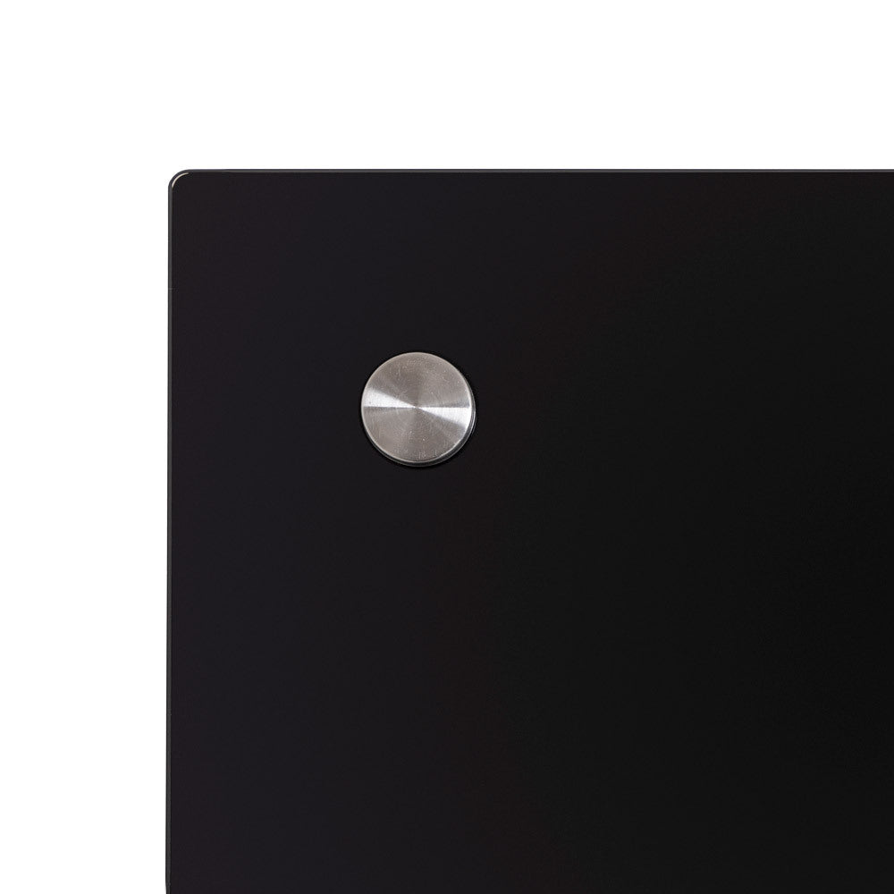 Scritto® Glasboard Schwarz 90 x 60 cm