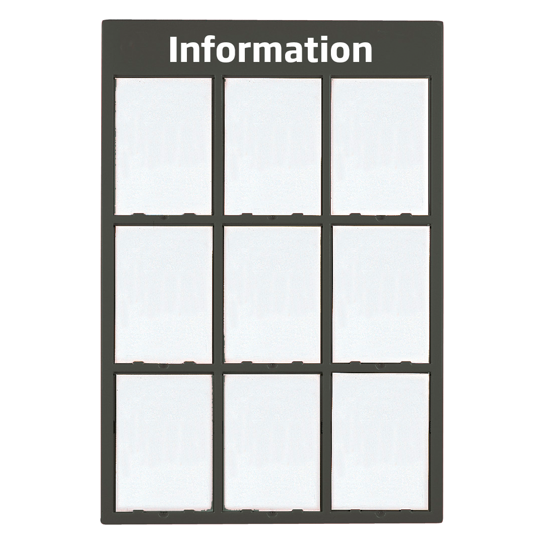 Wandprospekthalter Multi Board