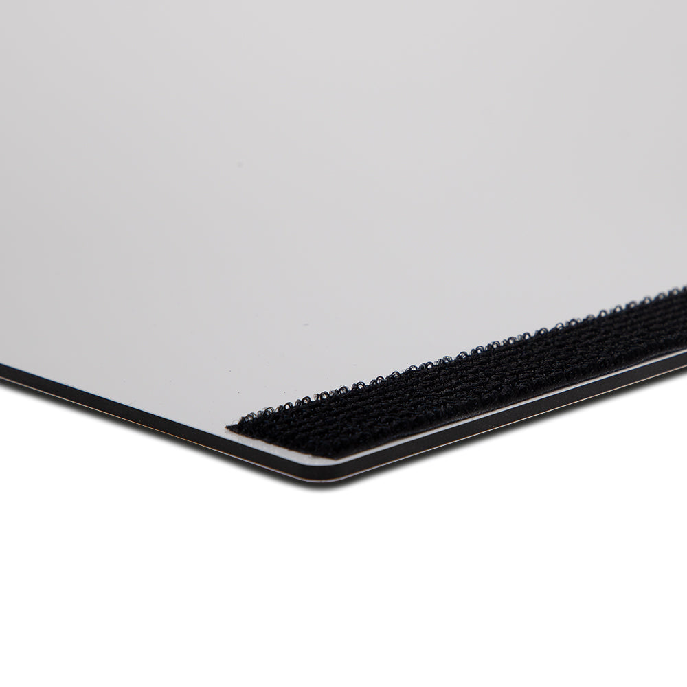 Satz Kundenstopper Stick-On DIN A2 Beine und Universal Klettverschluss
