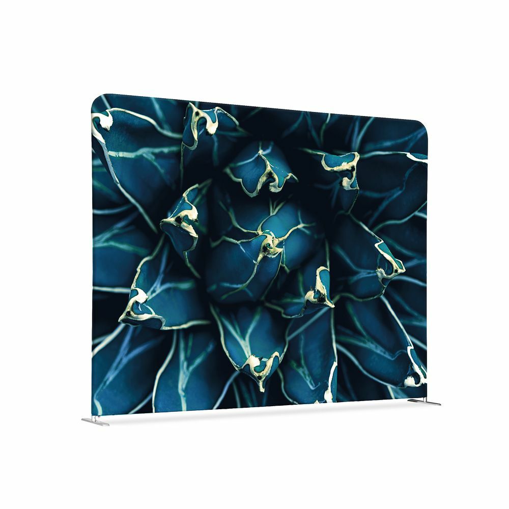 Textil Raumteiler 150-150 Kaktus Blau I819