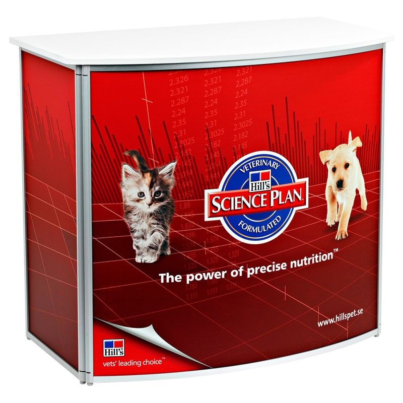 Verkostungstheke AluFold Rondo