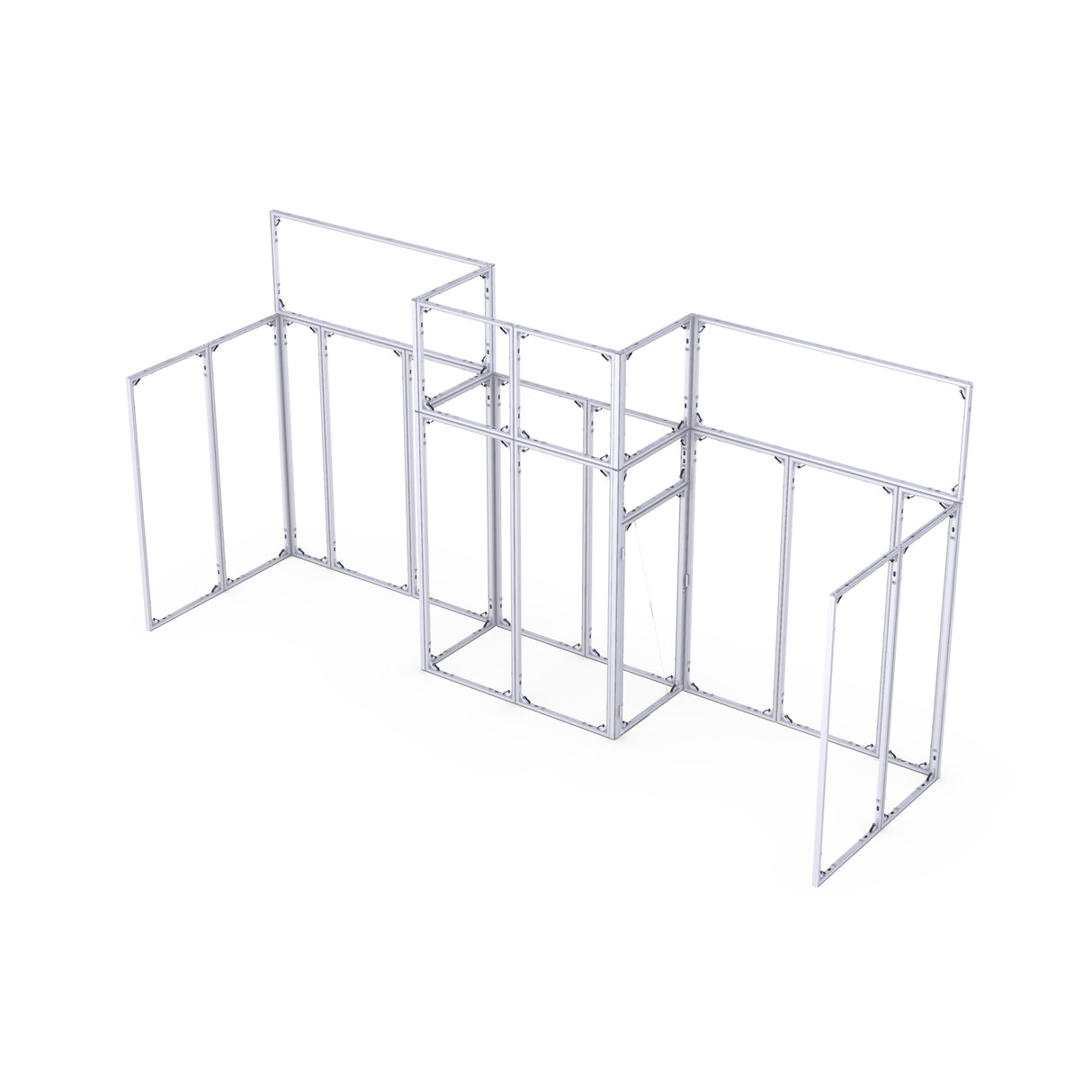 CORNECT Messepaket XL – modulares Gestell (ohne Tuchbespannung)
