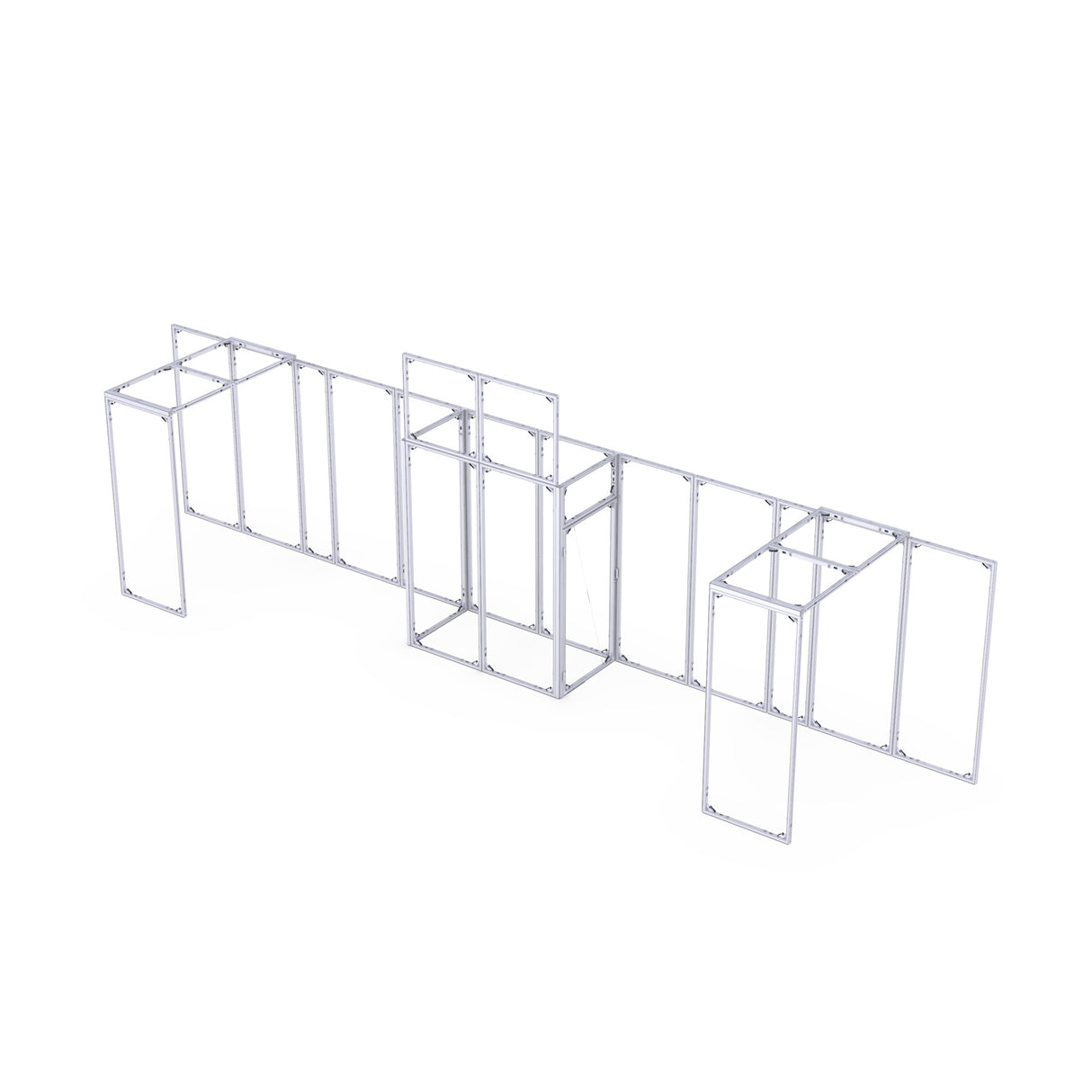 CORNECT Messepaket XL – modulares Gestell (ohne Tuchbespannung)