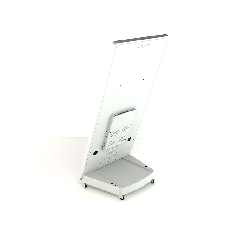 Digitaler Kundenstopper 32" weiß