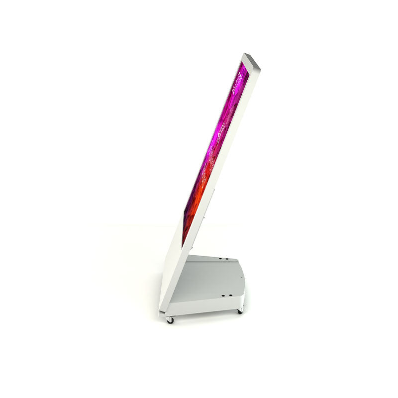 Digitaler Kundenstopper 32" weiß