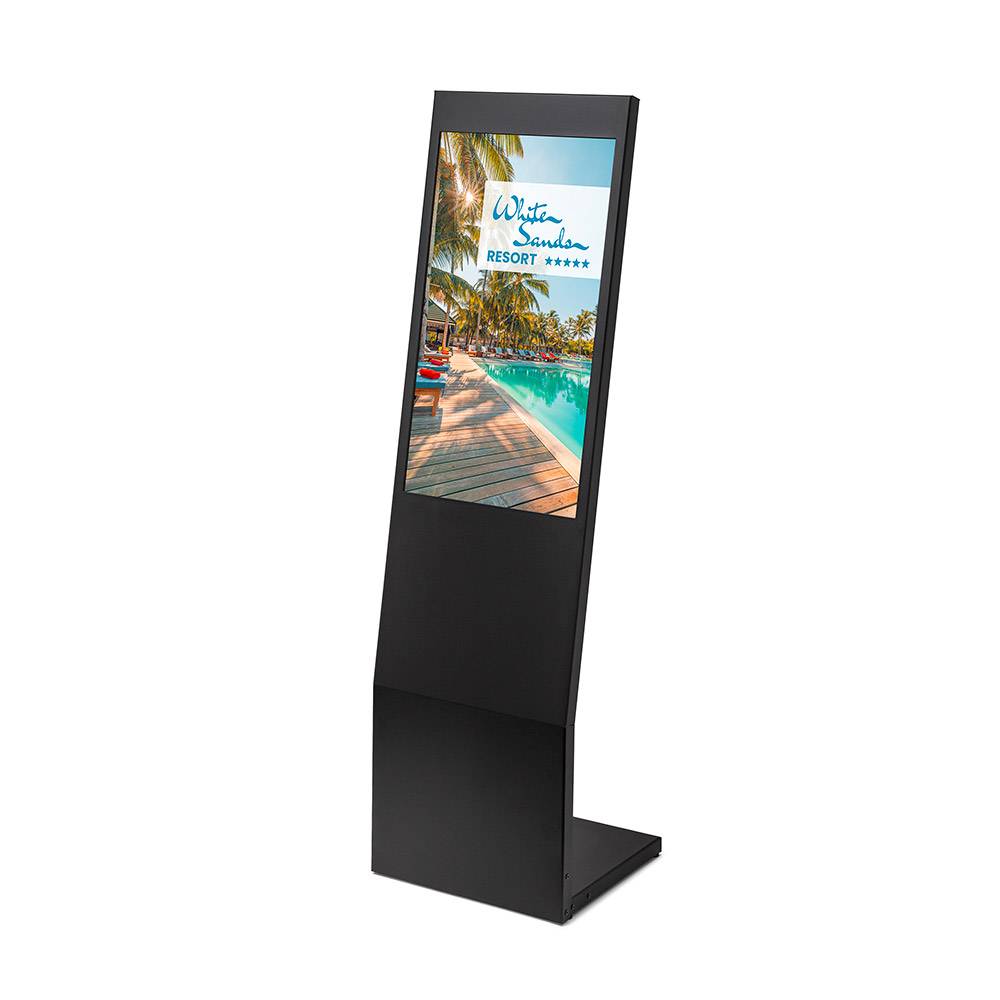 Digitaler Kundenstopper SLIM DESIGN – 24" oder 32" Samsung UHD Stele