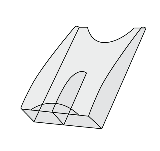 Fachteiler (2x DIN lang, Tec-Art)