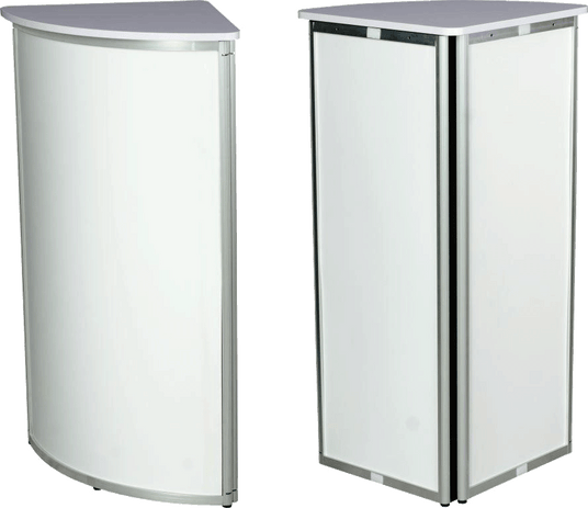 Faltbare Ecktheke Alufold