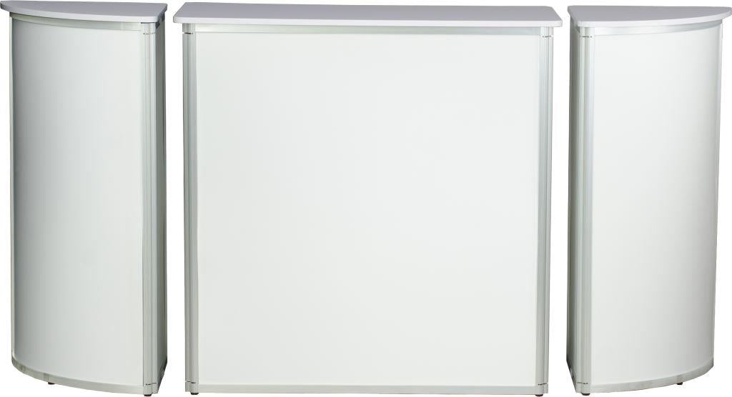 AluFold Budget Rechteck Theke