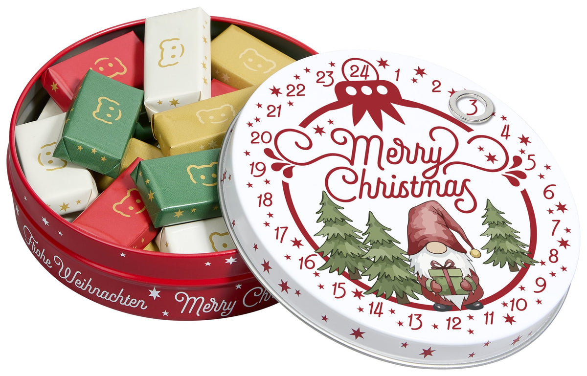 Magnetdosen-Adventskalender mit Logo – Schoko-Naps – Ansicht 4