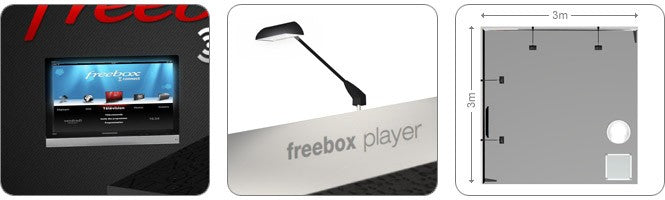 Messestand (3x3 m, Eckstand)