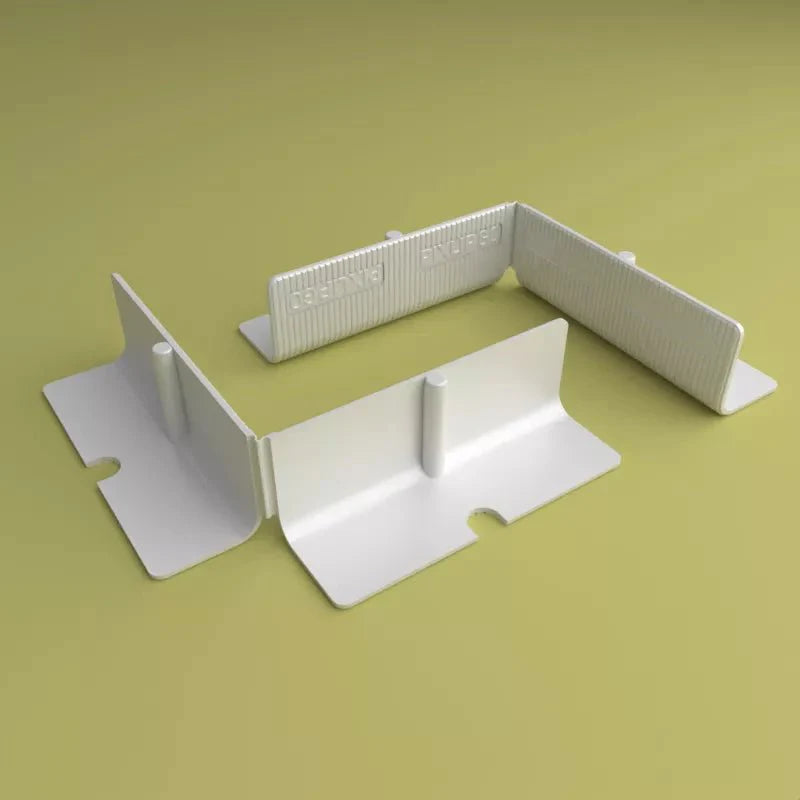 pixlip go flex verbinder zum verbinden von 2 pixlip go lightboxes wandverbinder flexibel im winkel einstellbar