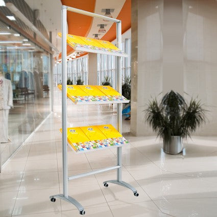 Prospektregal HM Rack (rollbar)