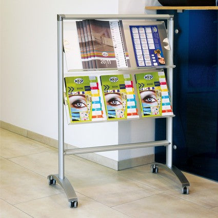 Prospektregal HM Mini-Rack (rollbar)