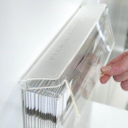 Wetterfester Prospekthalter (DIN A4)