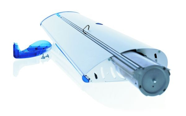 Expand Quickscreen-3 Messestand mit Digitaldruck 225cm