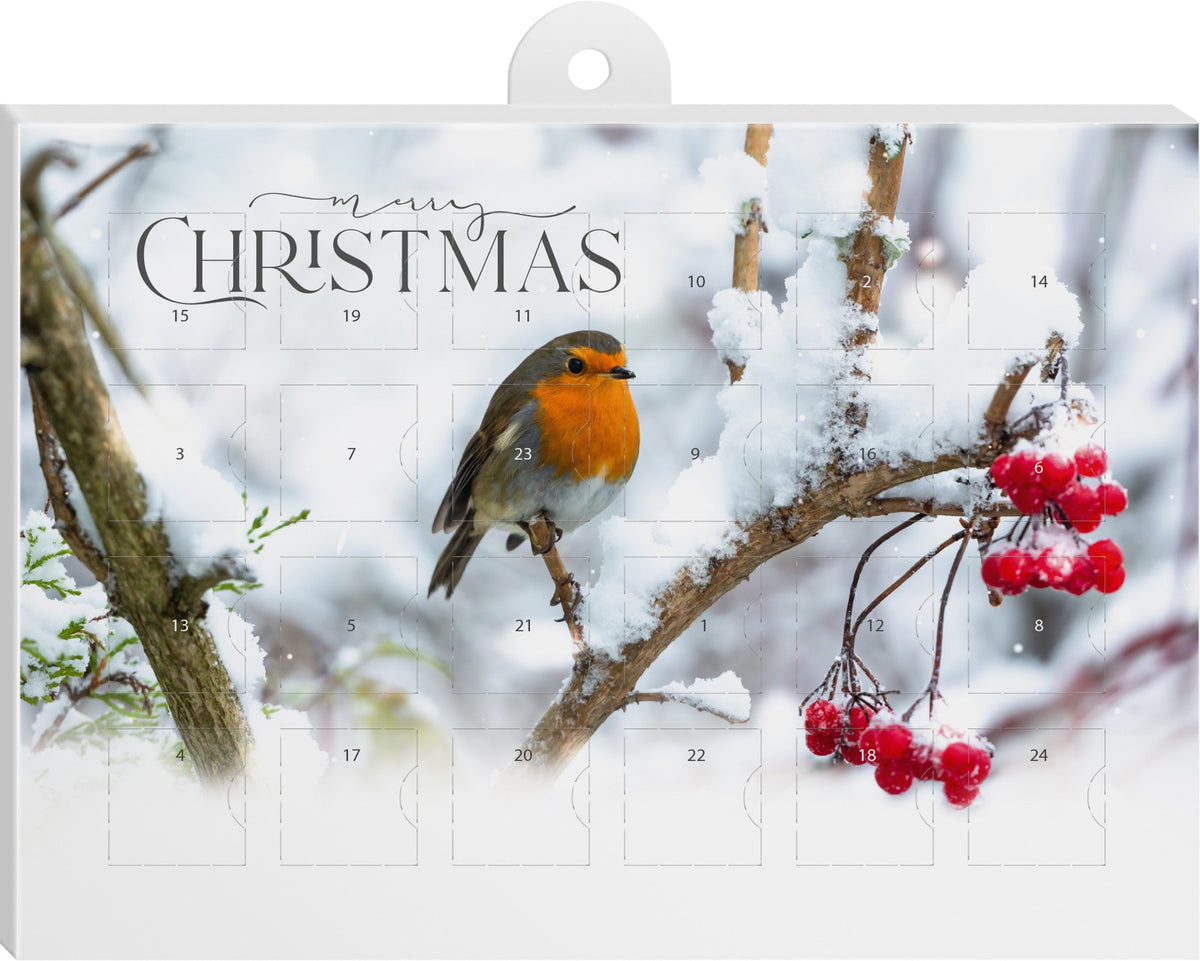 Plastikfreier A5-Adventskalender mit Logo – reinpapier®, Standardmotiv – Ansicht 3
