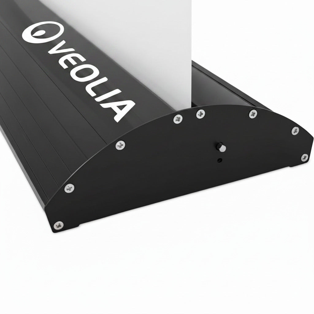 Rollup Premium schwarz – Detailansicht