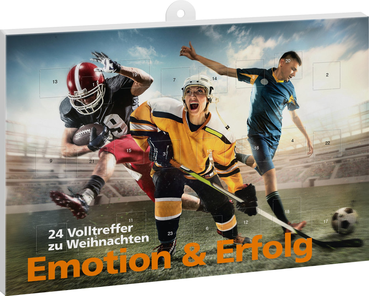 Fußball-Adventskalender mit Logo – individuell bedruckt – Ansicht 2