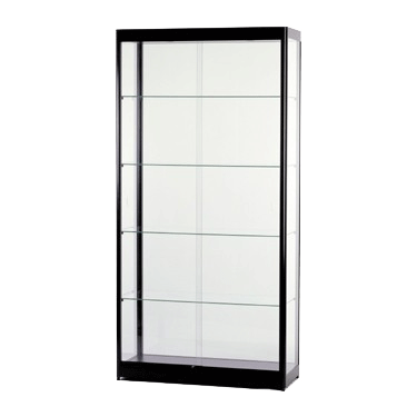 Standvitrine "Berlin" (schwarz)