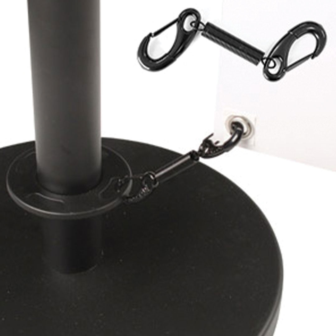 Absperrständer mit Werbebanner Eco