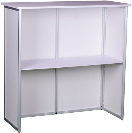 AluFold Budget Rechteck Theke – Detailansicht