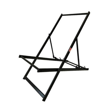 Aluminium Liegestuhl mit Logo – Detailansicht