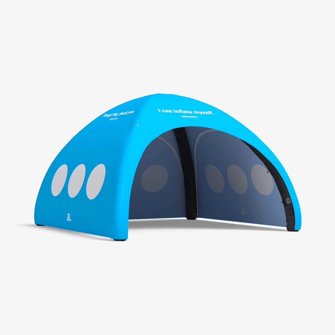 G‑Tent AutoAir – Aufblasbares Werbezelt mit integrierter Akku‑Pumpe (3×3 / 4×4 / 5×5 / 6x6)