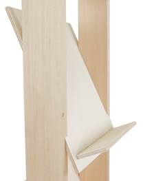 Compact Wood Prospektständer aus FSC-Holz – Detailansicht