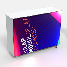 Messetheke - Transportmodul Counter 47_ONE – Detailansicht