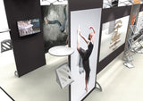 Design-Ausstellungsstand 8x4 m PremiumFrame D2