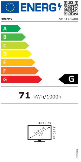 Digital Signage 43" Touchscreen 4K