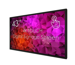 Digital Signage 43" Touchscreen 4K kaufen – Messe-Shop24.de
