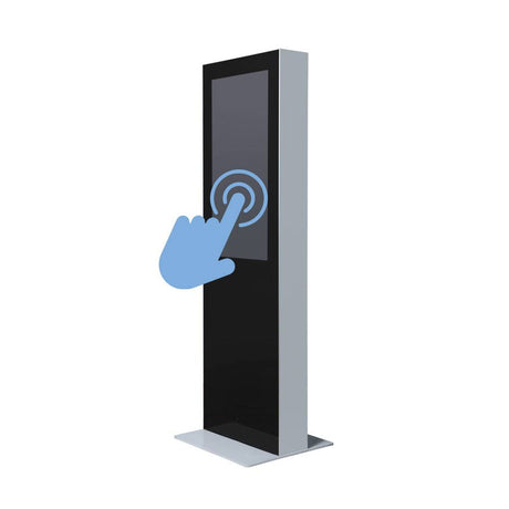 Digitale Infostele Doppelseitig – Detailansicht